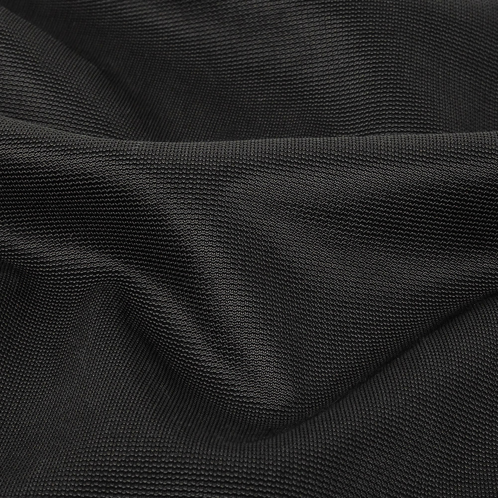 Sleek Stretch Ponte Knit - Black - Made in Italy - Joann Fabrics