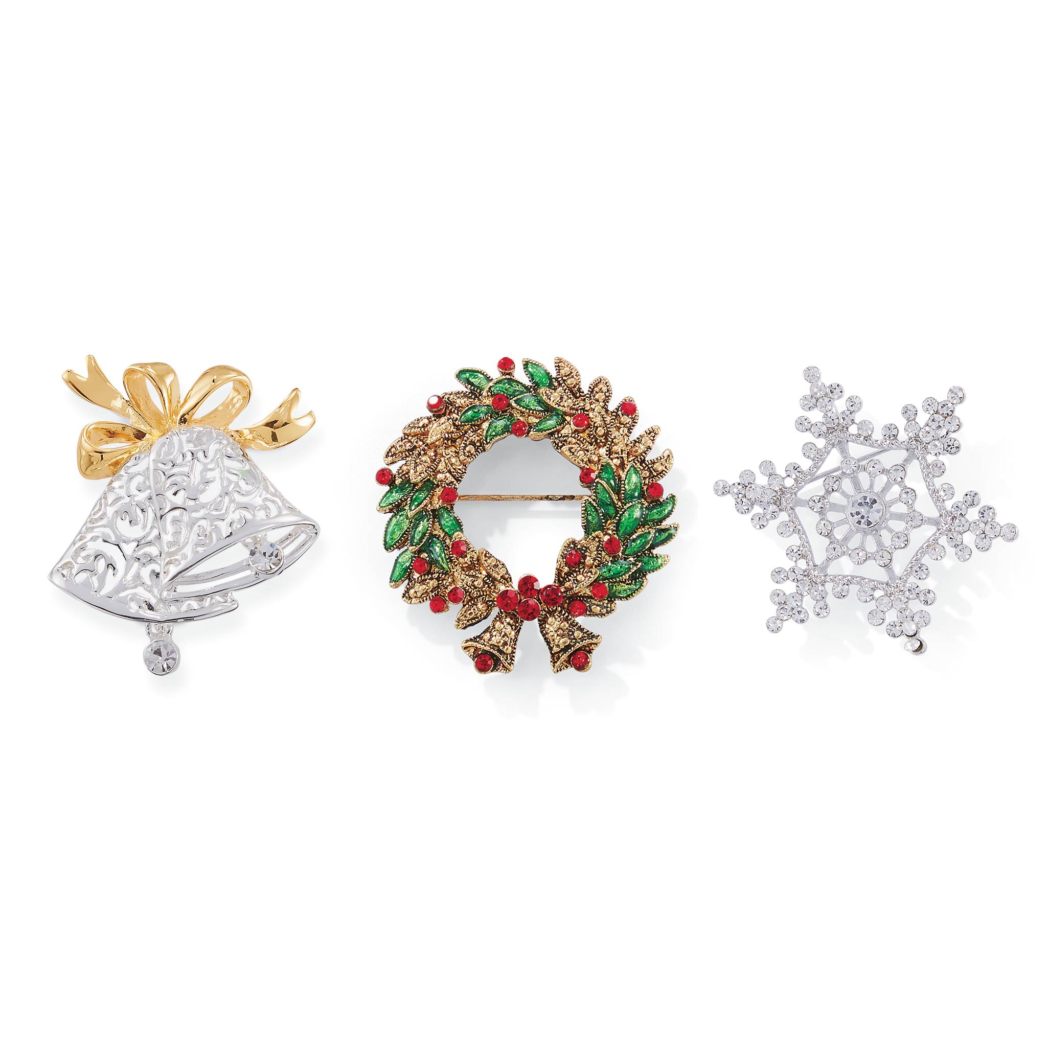 Sparkly Holiday Pins, Locking Pin Closure - Northstyle Catalog