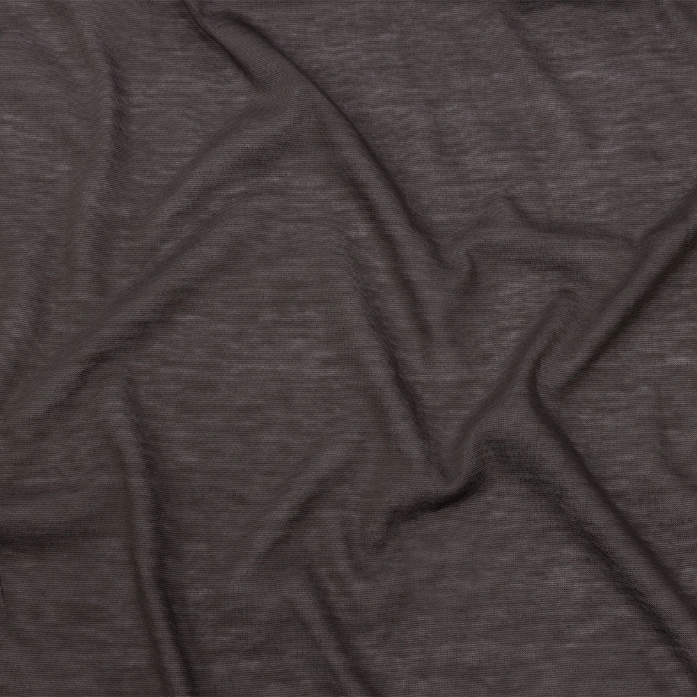 Famous Designer Dark Gray Featherweight Cotton Jersey - Joann Fabrics