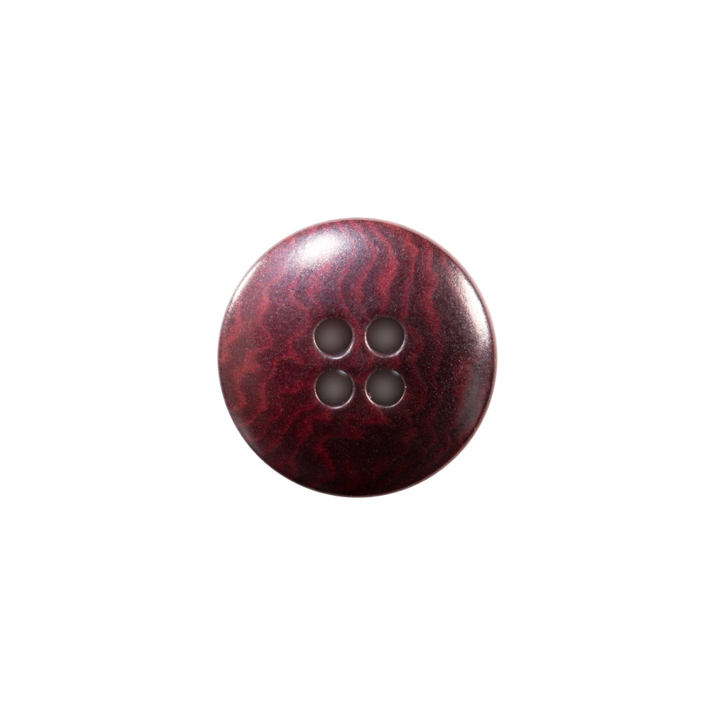 Dark Maroon Plastic 4-Hole Button - 24L/15mm - Joann Fabrics