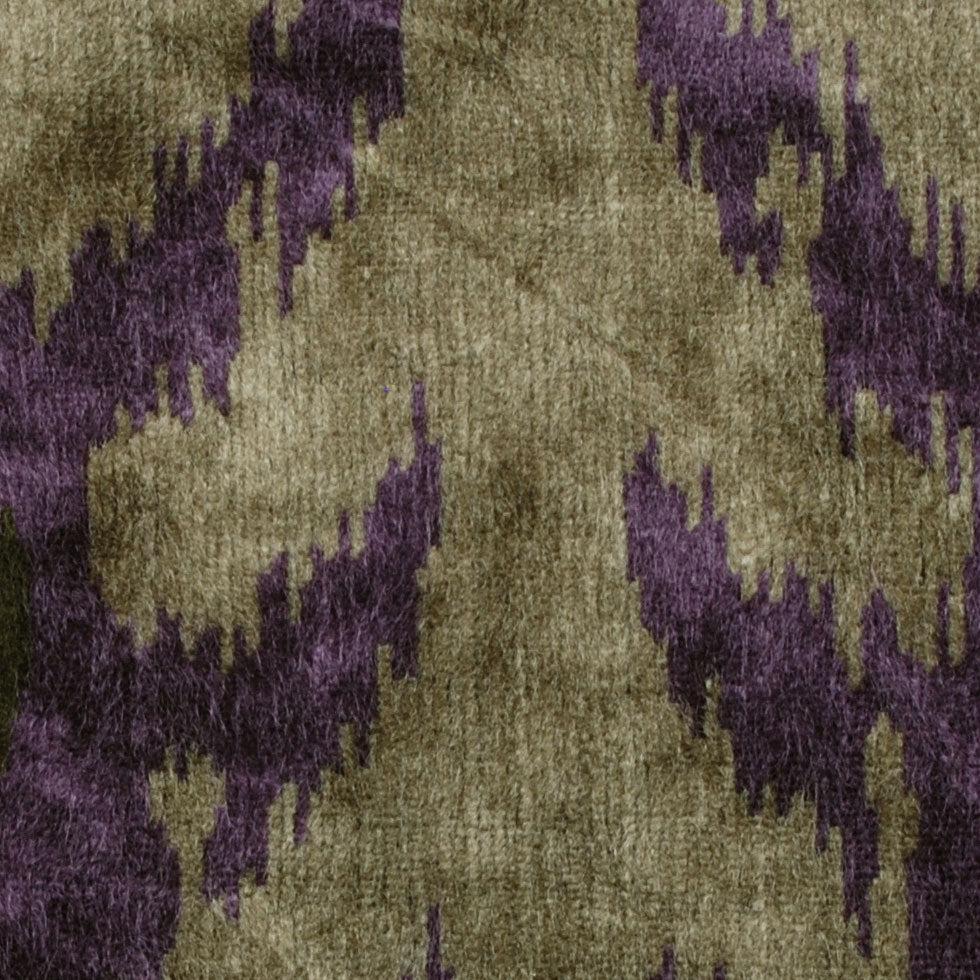 Purple Ikat Velvet - Joann Fabrics