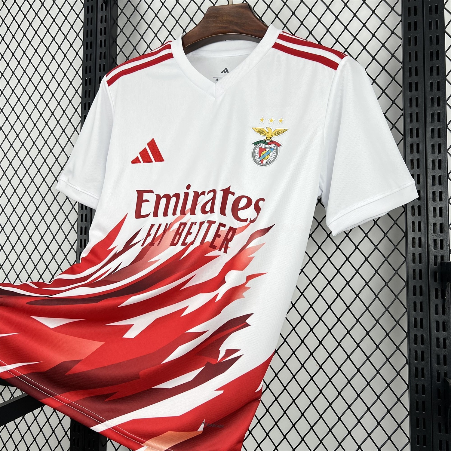 Benfica 25-26 Red And White Jersey - Fans Version - UnitedFutballJersey