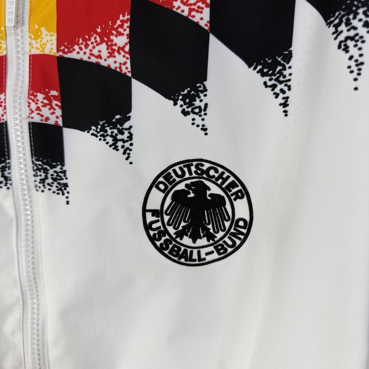 Retro Germany 1994 Windbreaker Jacket - White - UnitedFutballJersey