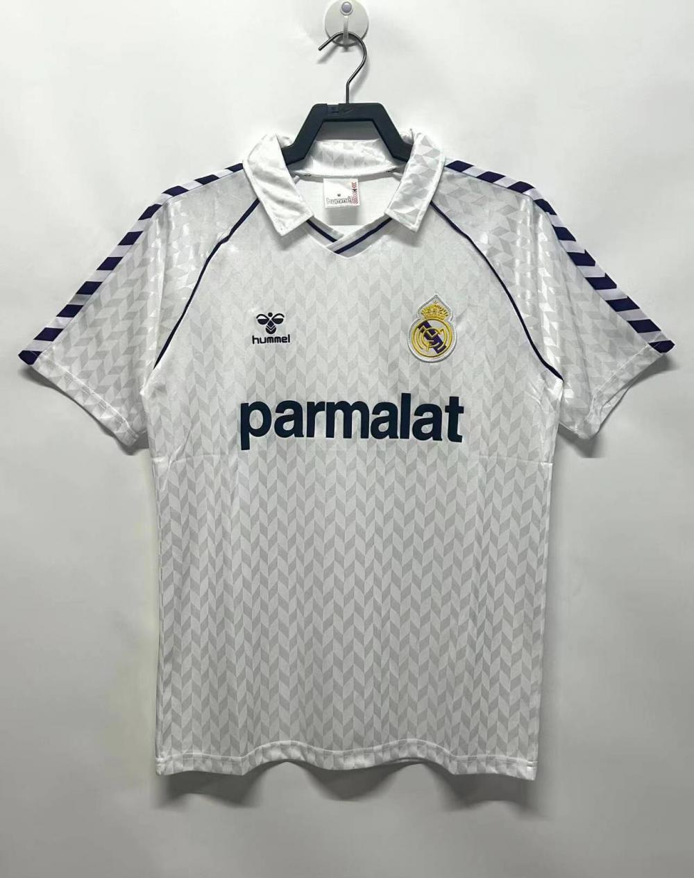 1986/1987 Retro Real Madrid Home Soccer Jersey 1:1 Thai Quality