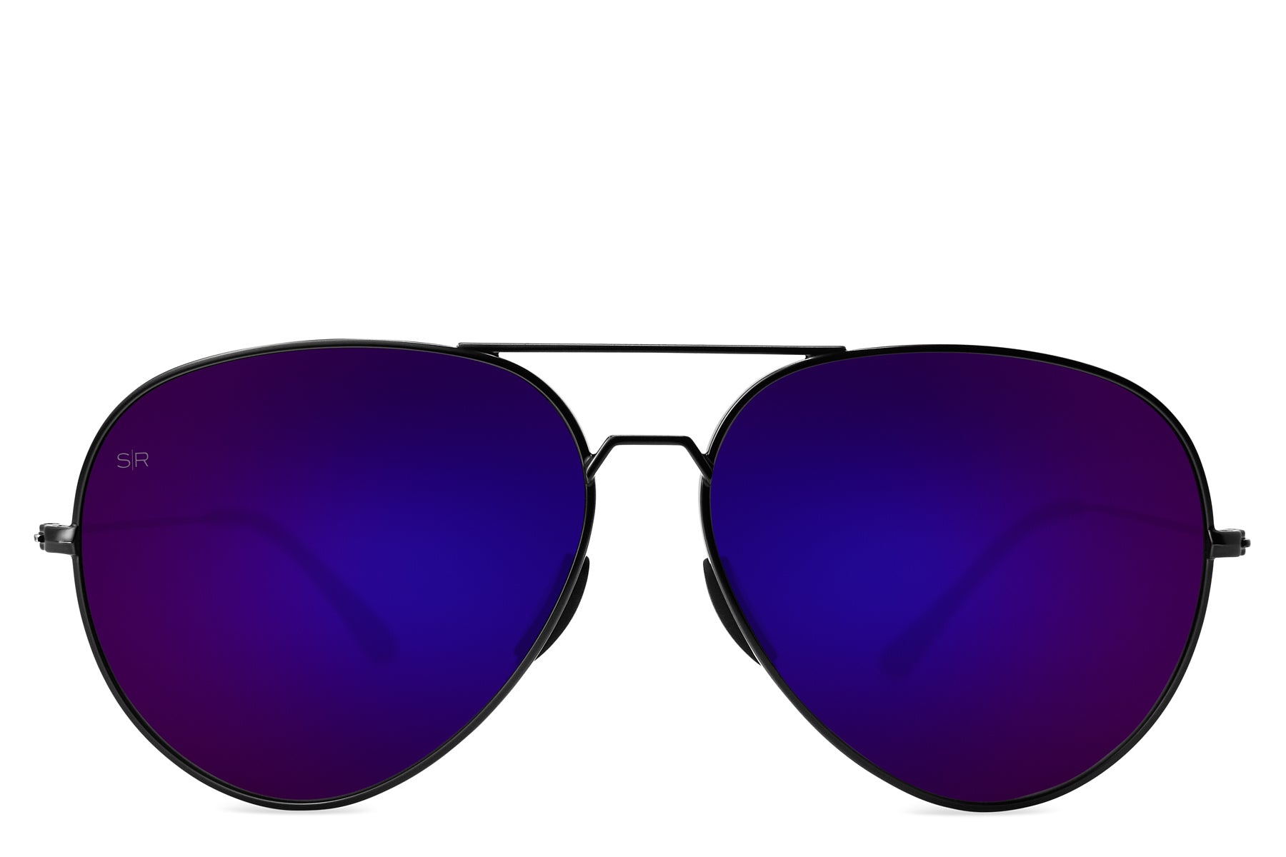 Tangle Free Aviator – Purple Polarized