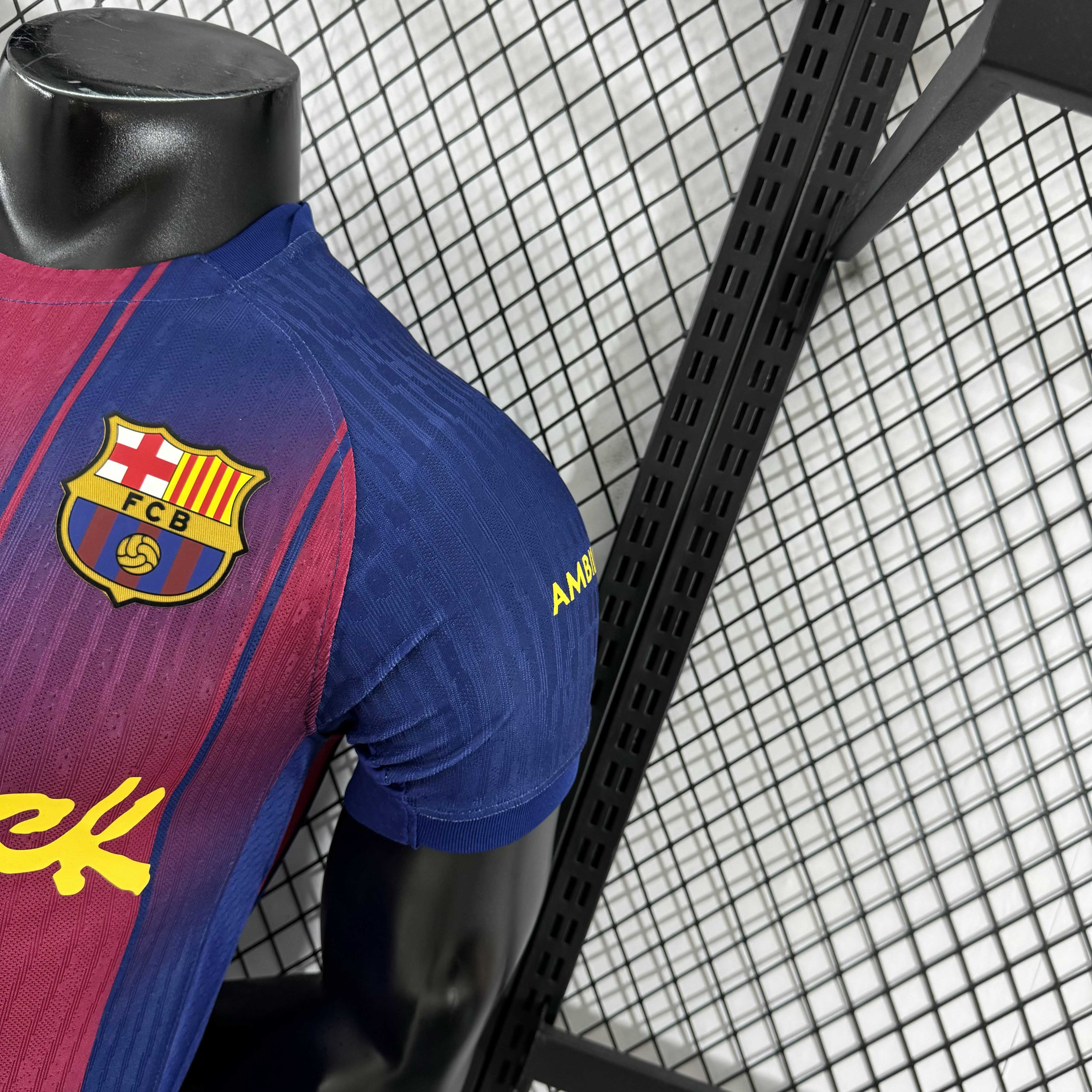 2025/2026 Player Version Barcelona x Travis Scott Collab Home Football Shirt 1:1 Thai Quality