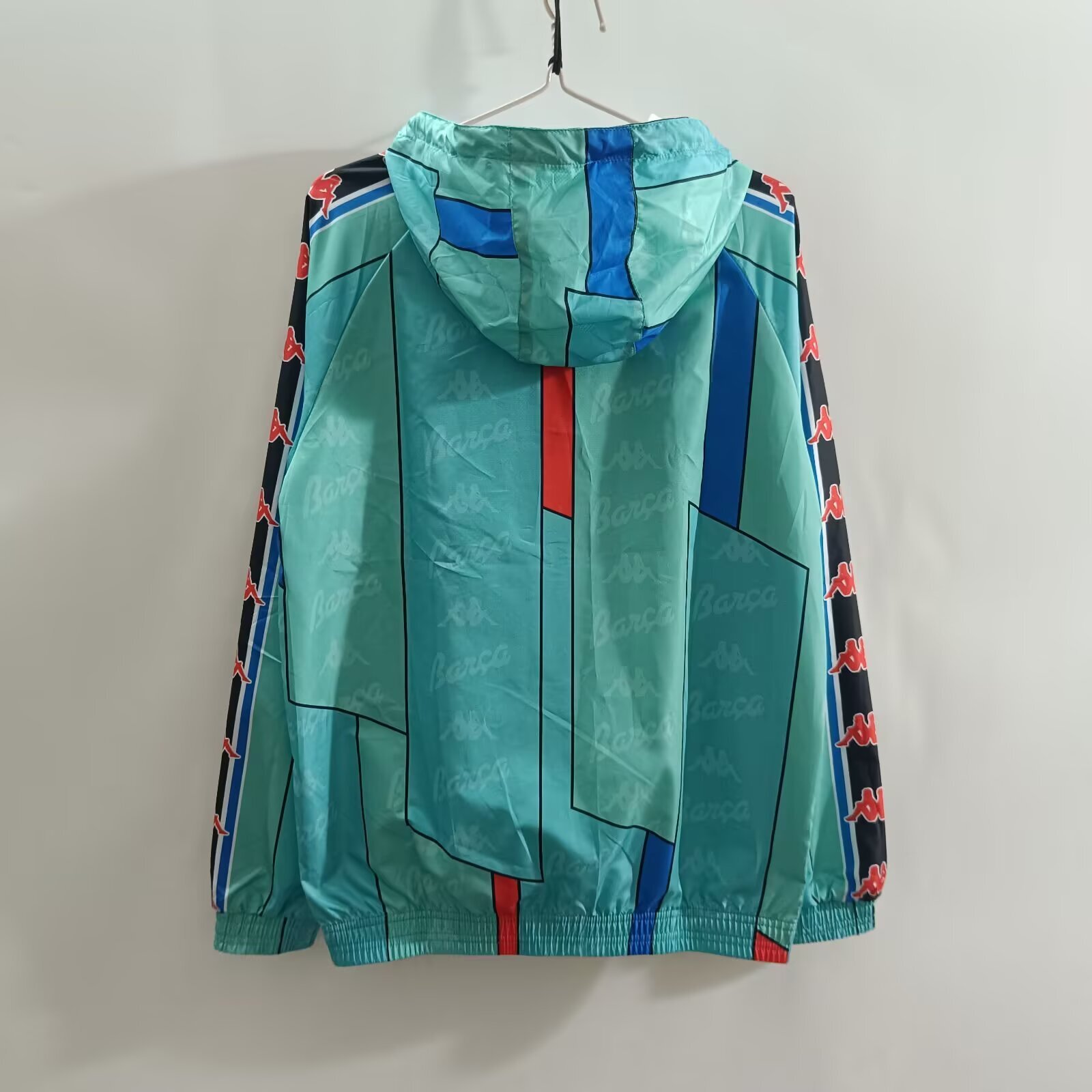 1996/1997 Retro Barcelona Windbreaker Green Jersey 1:1 Thai Quality