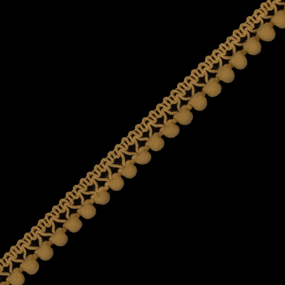 European Mustard Single Row Mini Pom Pom Trim - Joann Fabrics