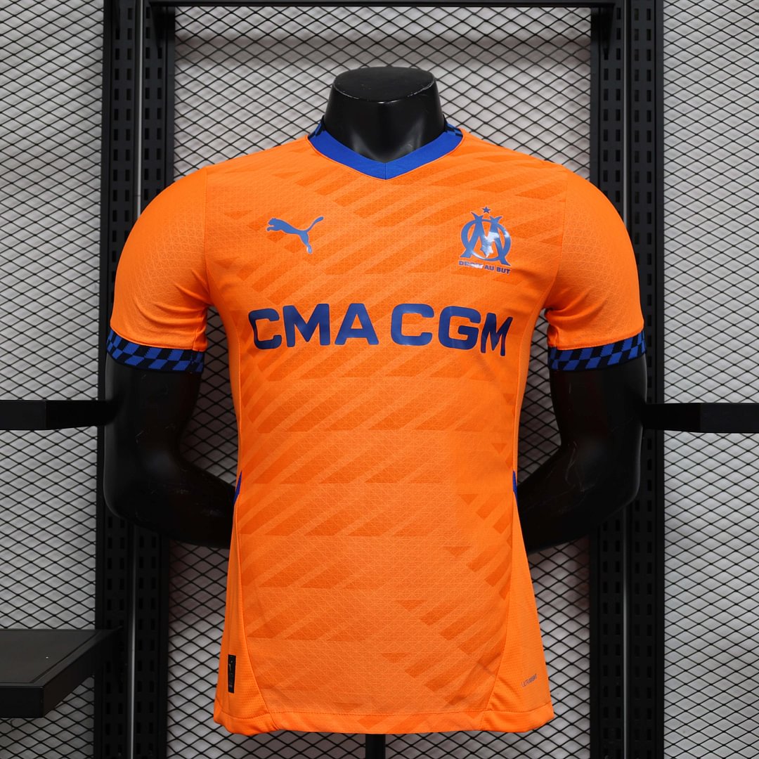 2024/2025 Player Version Olympique de Marseille Third Away Football Jersey 1:1 Thai Quality