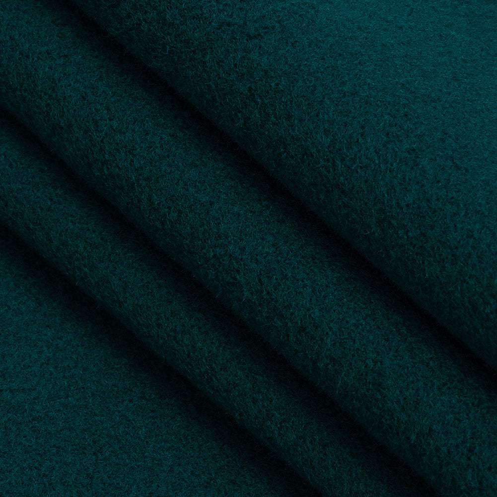 Wool and Cashmere Coating Made in Italy - Ocean Blue - Alberini Collection - Joann Fabrics