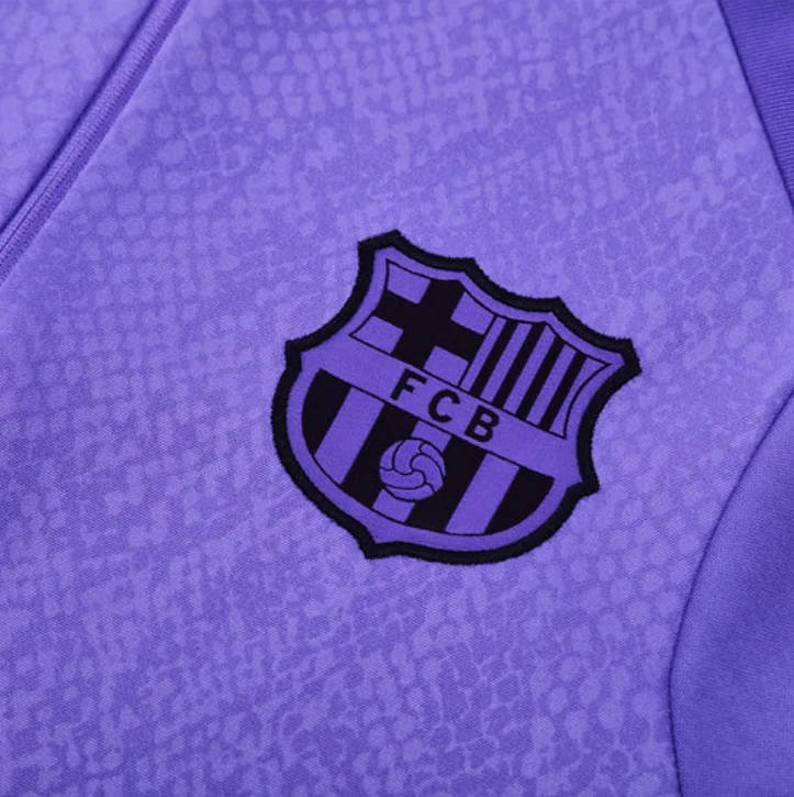 2025/2026 Barcelona Purple and Black Tracksuit