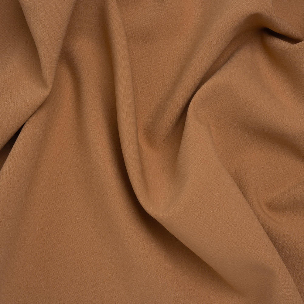Stretch Recycled Polyester and Viscose Double Cloth - Tan - Deadstock - Joann Fabrics