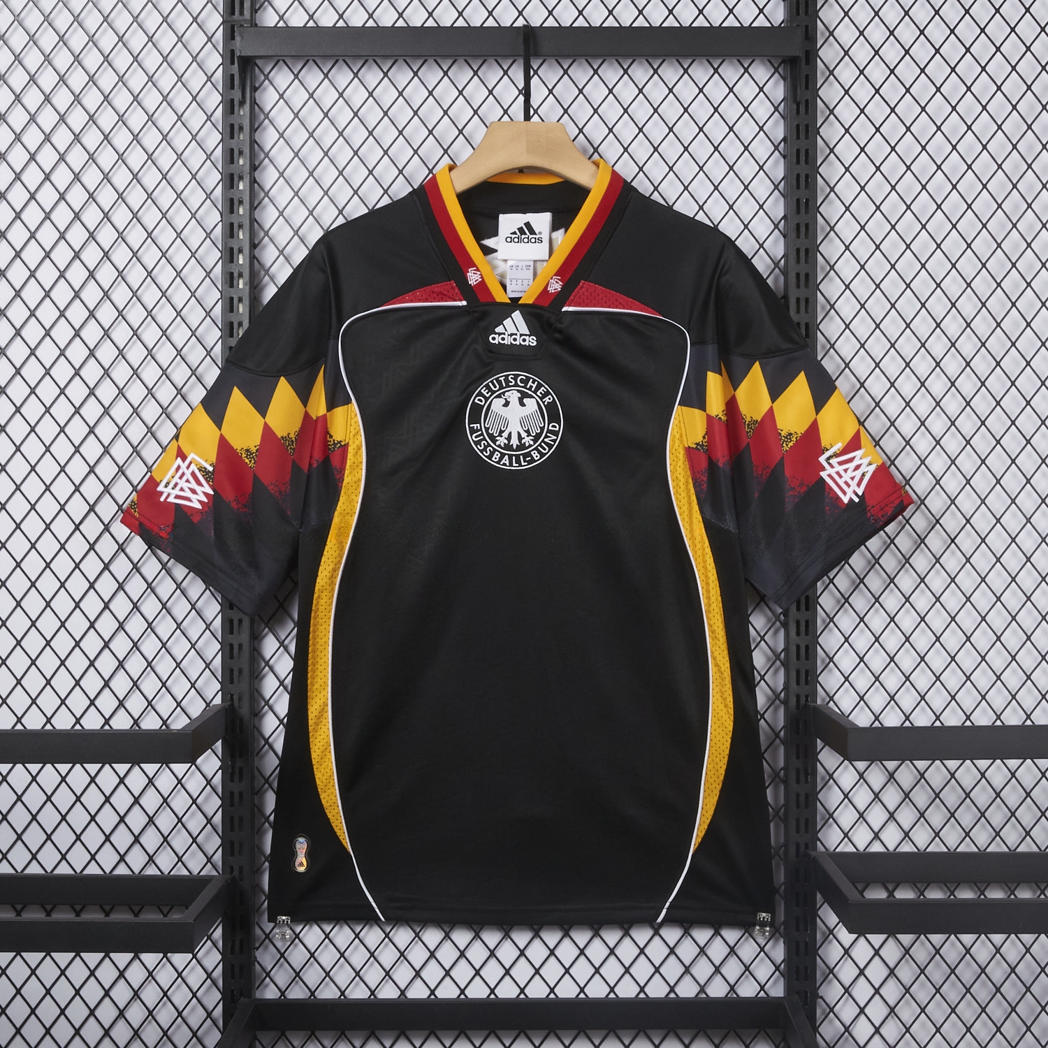 Germany 2026 Retro Style Black Jersey - Fans Version - UnitedFutballJersey