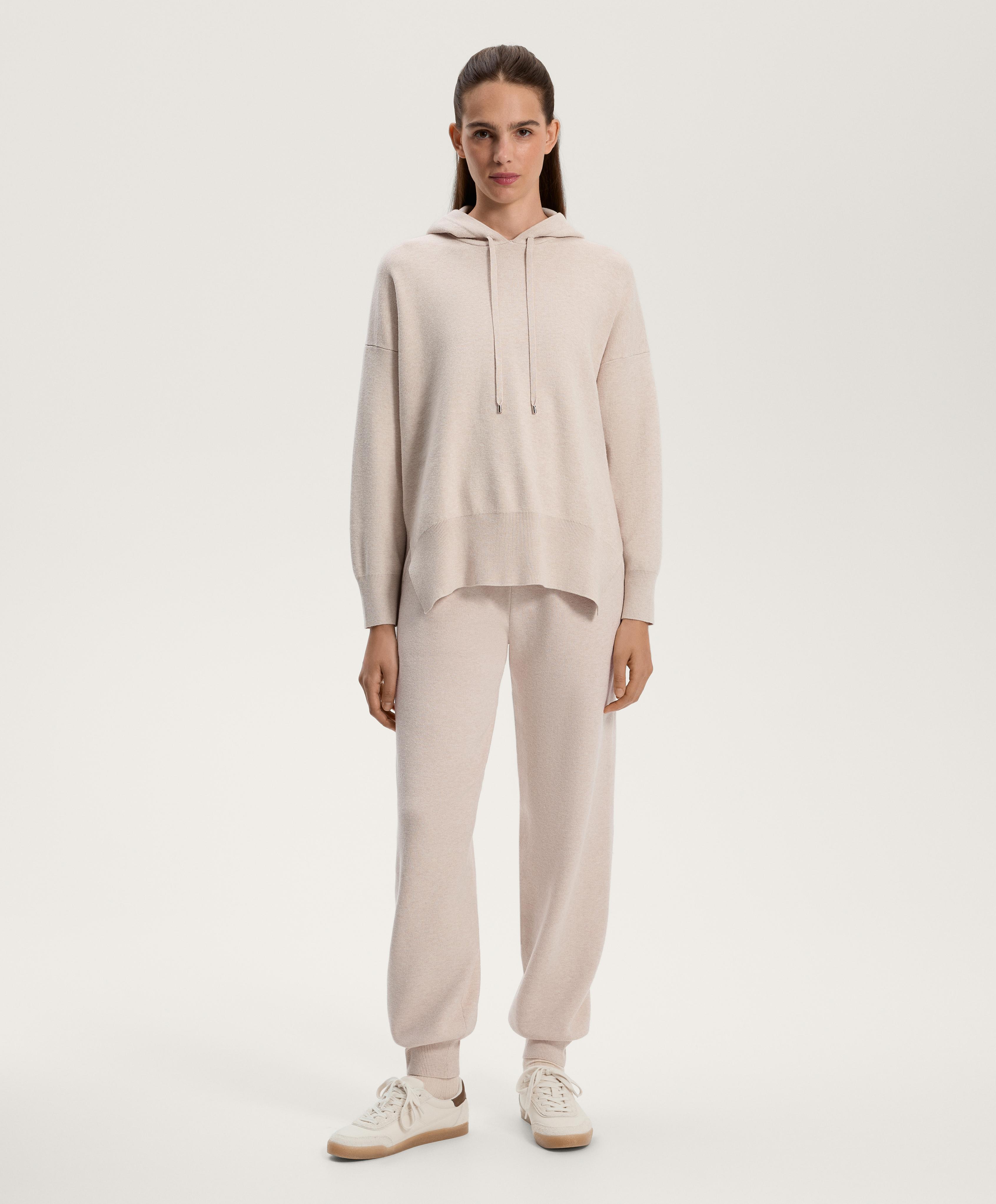 Knit jogger trousers