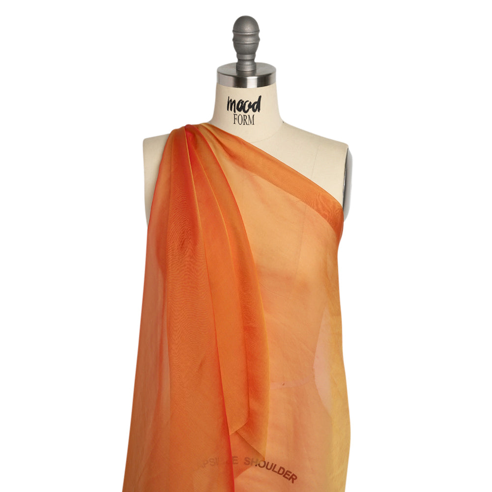 Chiffon-Like Silk Voile - Flame Iridescent - Adelaide Collection - Joann Fabrics