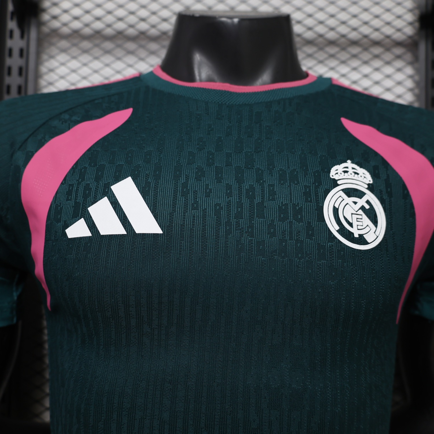 Real Madrid 26-27 Green Pink Special Jersey - Player Version - UnitedFutballJersey