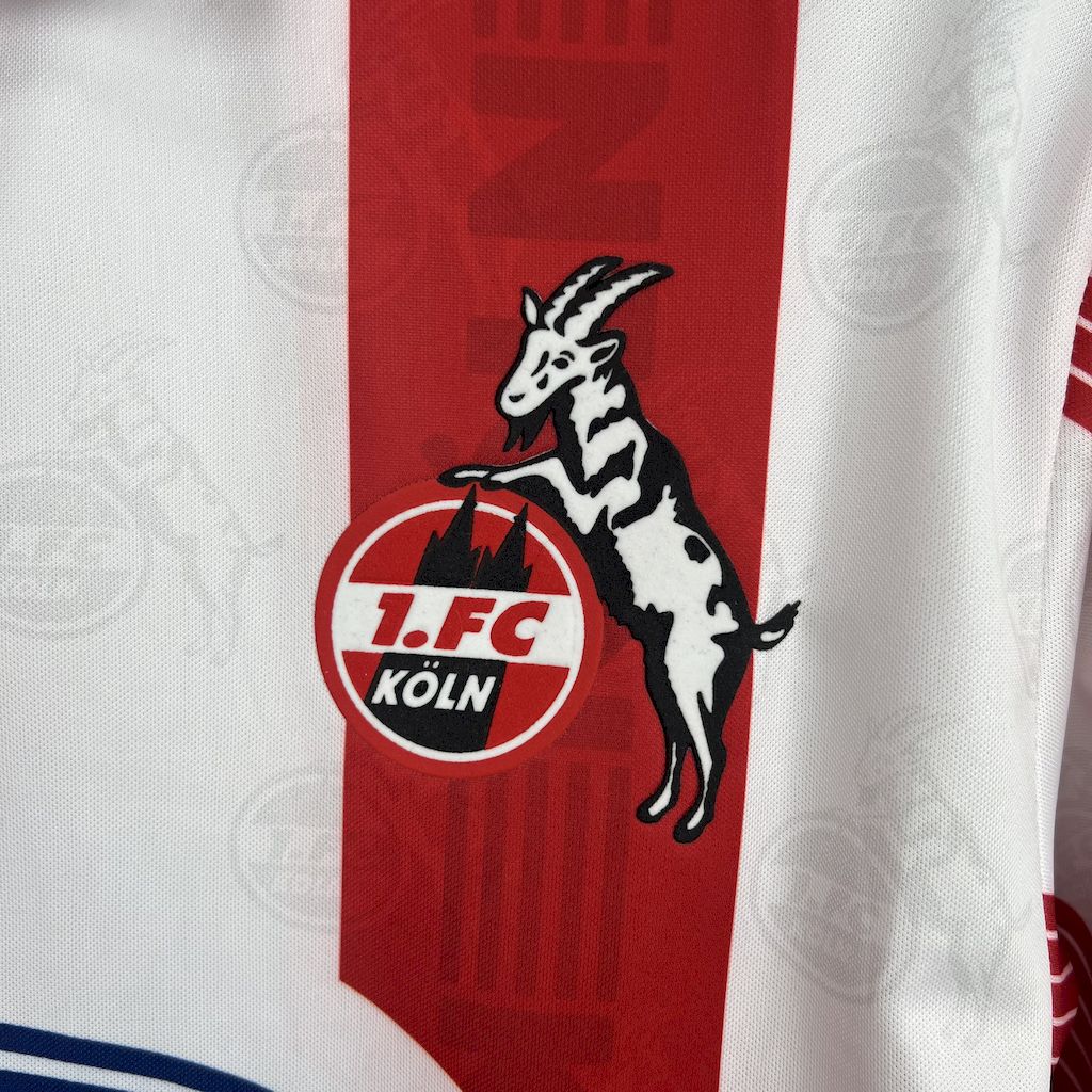 1995/1996 Retro FC Köln Home Football Jersey 1:1 Thai Quality