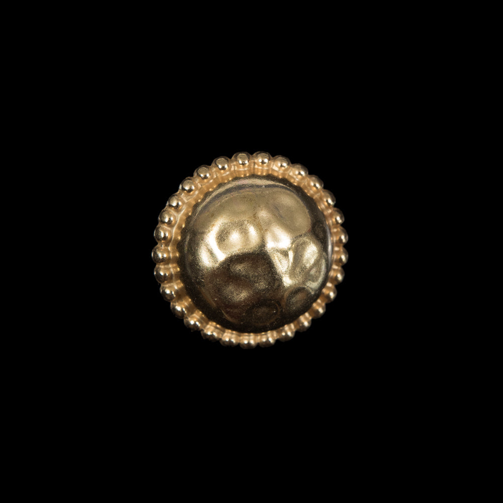 Gold Domed Metal Coat Button - 28L/18mm - Joann Fabrics
