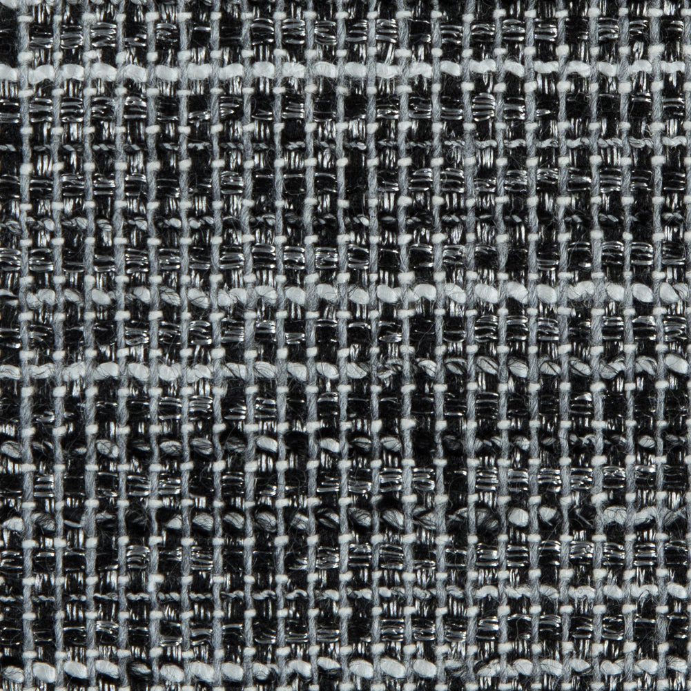 Black/White Blended Cotton Tweed - Joann Fabrics