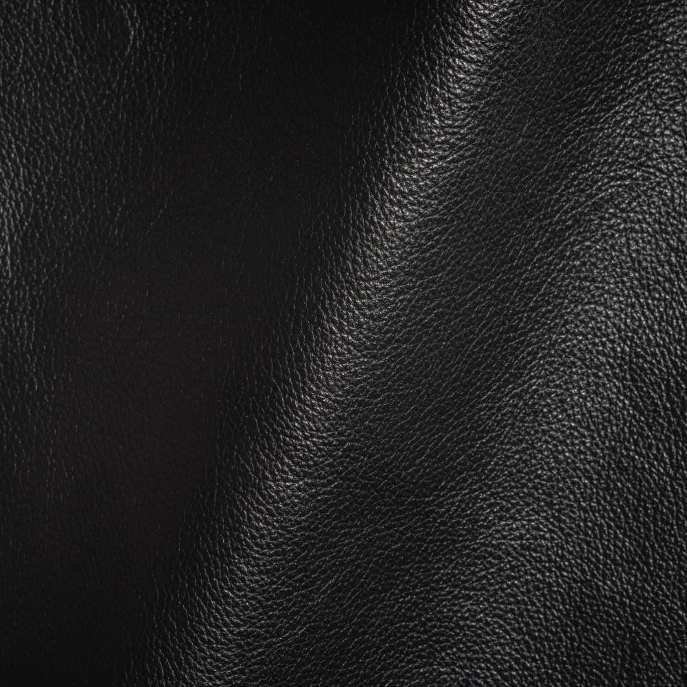Vesper Italian Black Antique Look Top Grain Performance Cow Leather Hide with Protective Finish - Joann Fabrics