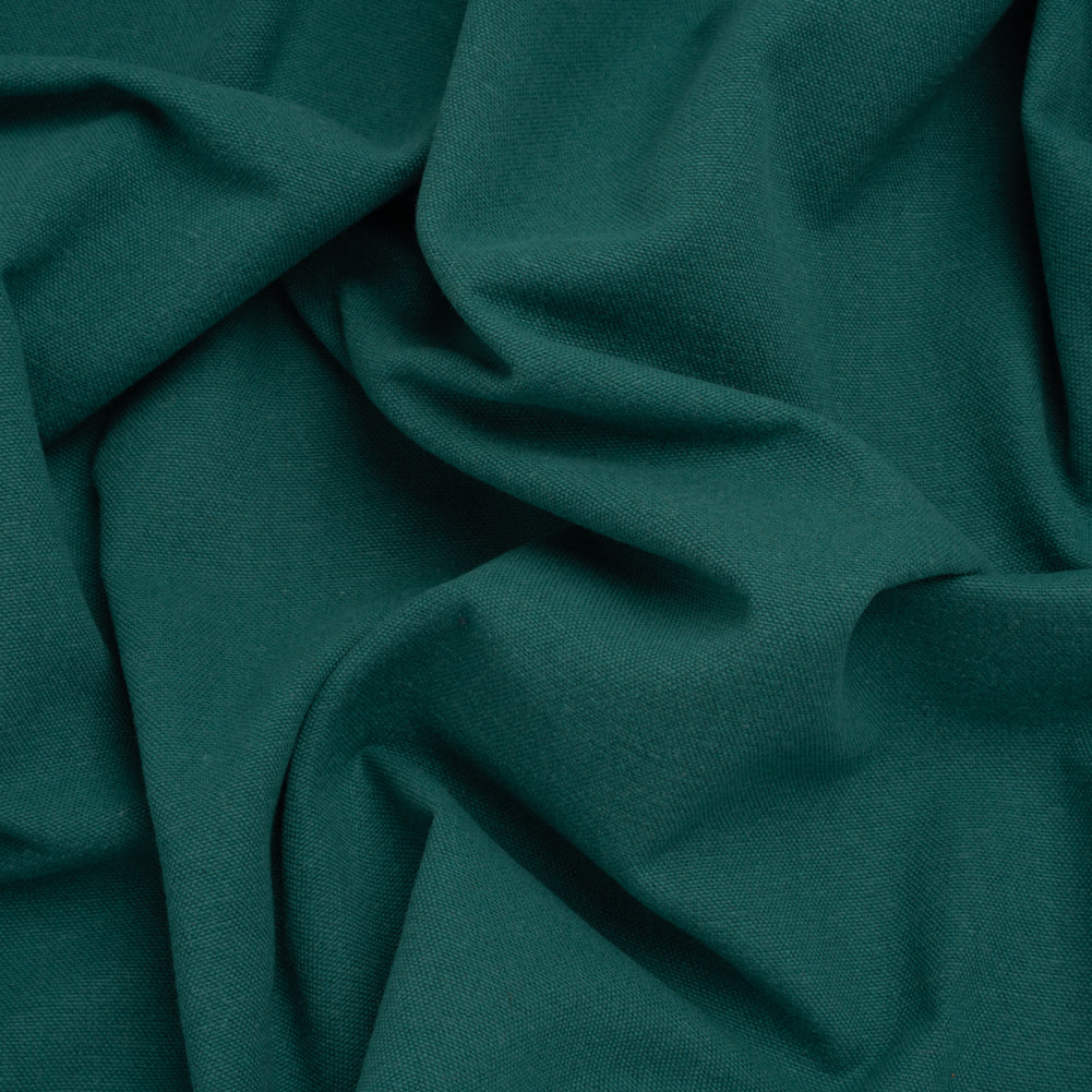 Double Wide Brushed Cotton and Linen Woven - Kingfisher - British Imported - Joann Fabrics