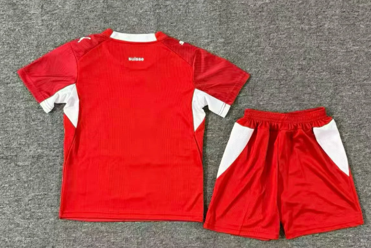 2026 Switzerland Home Football Shirt 1:1 Thai Quality Kids Size