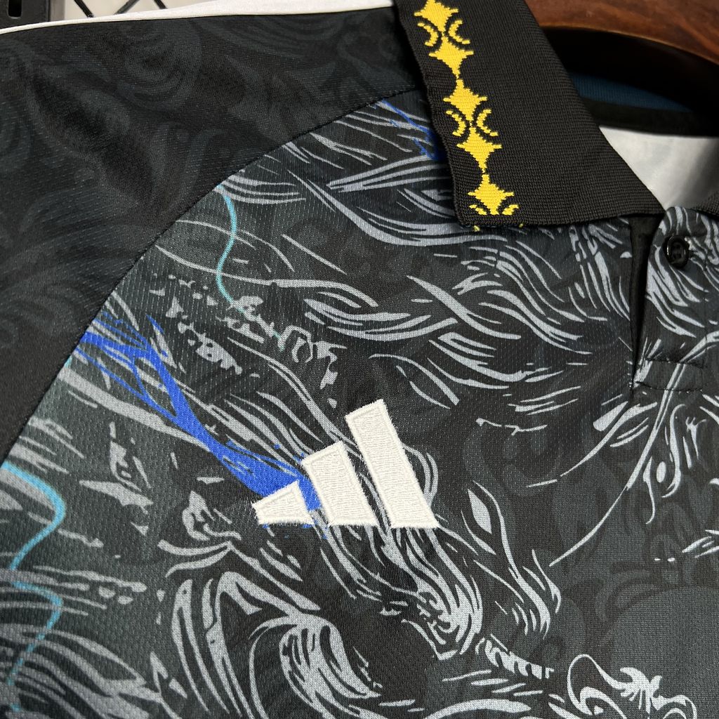 2024/2025 Real Madrid Black Dragon Jersey 1:1 Thai Quality