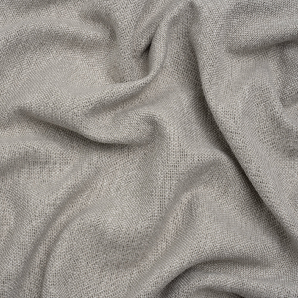 Linen Look Recycled Polyester and Cotton Woven - Dove - British Imported - Joann Fabrics