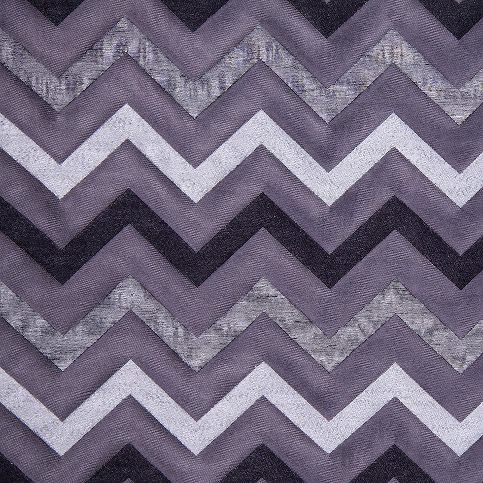 Gray/Black Bold Chevron Jacquard - Joann Fabrics
