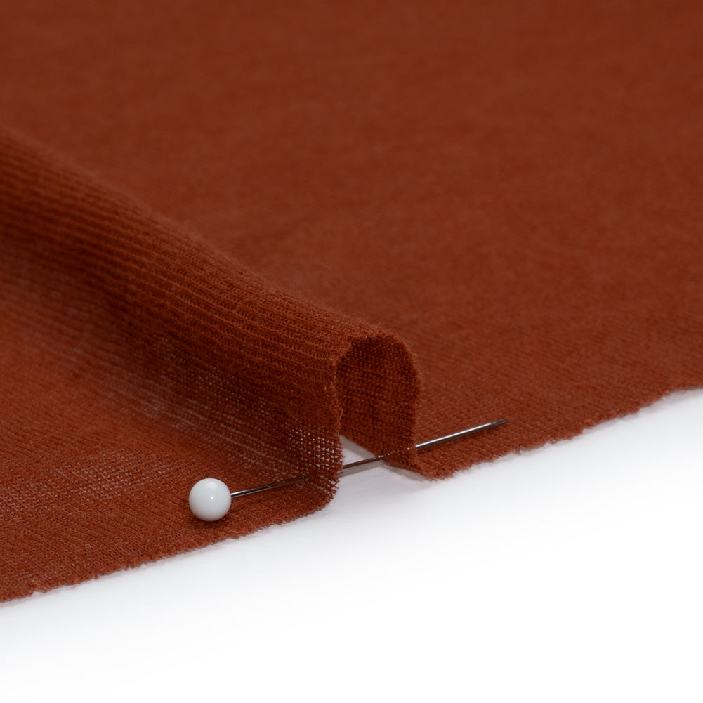Lightweight Rayon Interlock Knit - Dark Orange - Designer Deadstock - Joann Fabrics