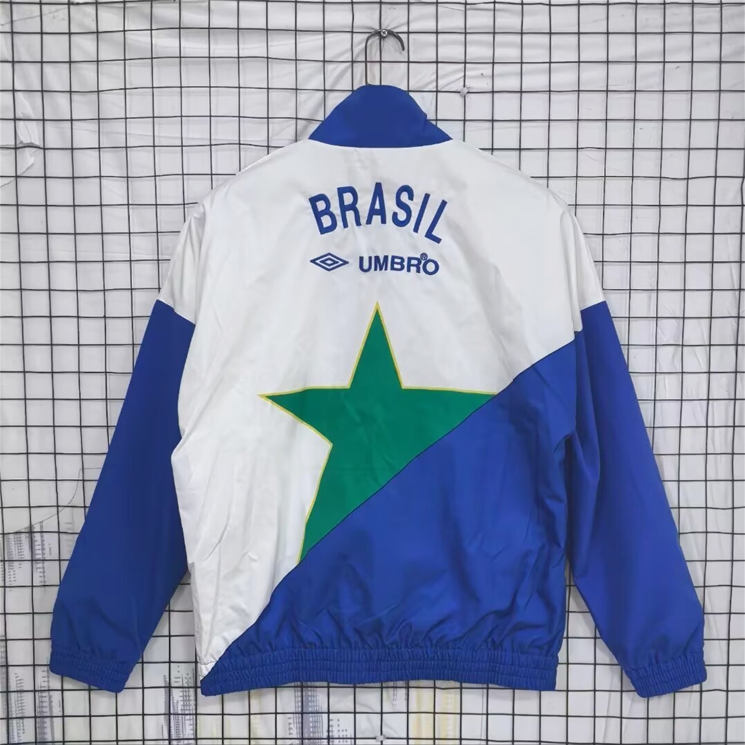 Brazil 2026 Windbreaker Jacket - Green Star - UnitedFutballJersey