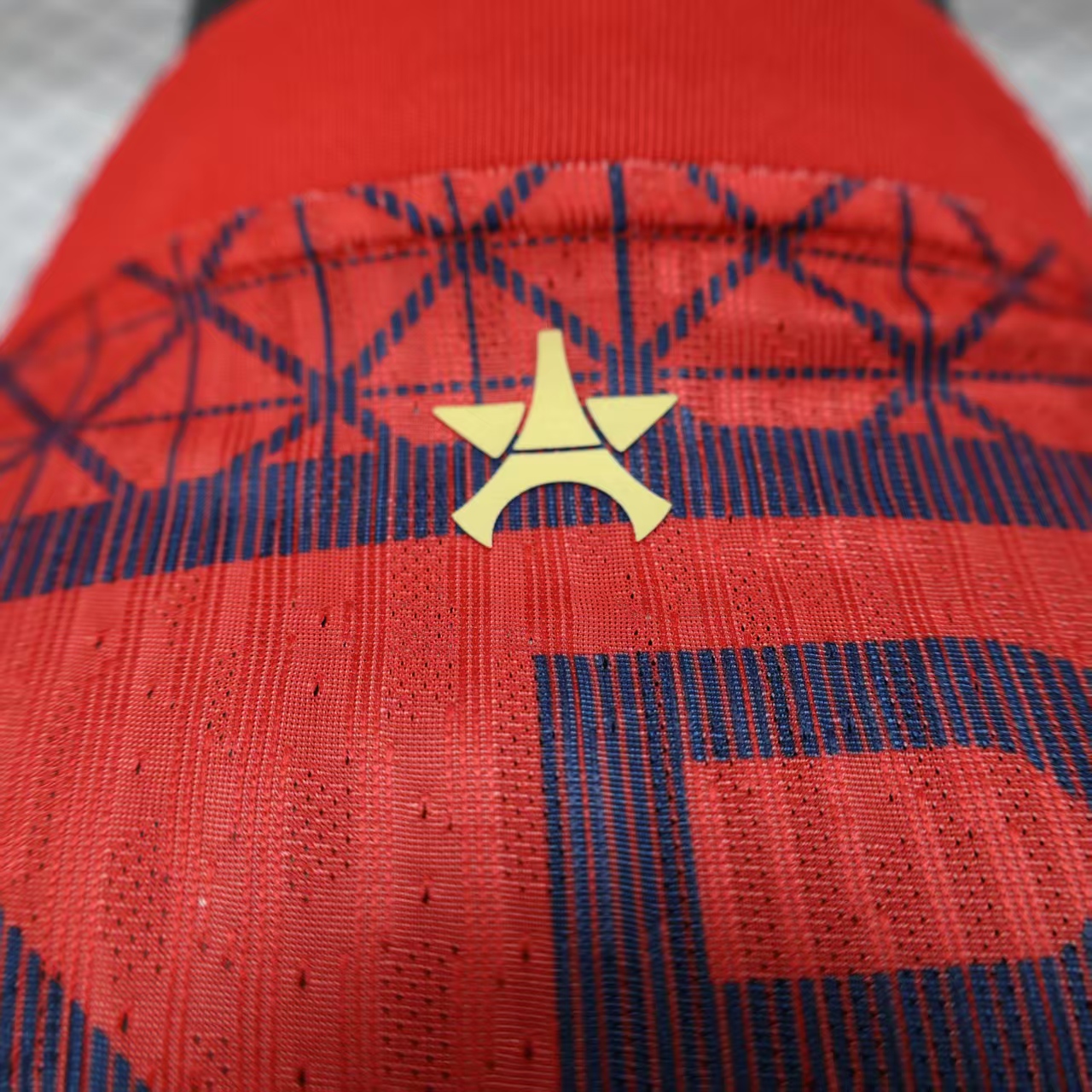 2025/2026 Player Version Paris Saint-Germain Training clothes Red Football Shirt 1:1 Thai Quality