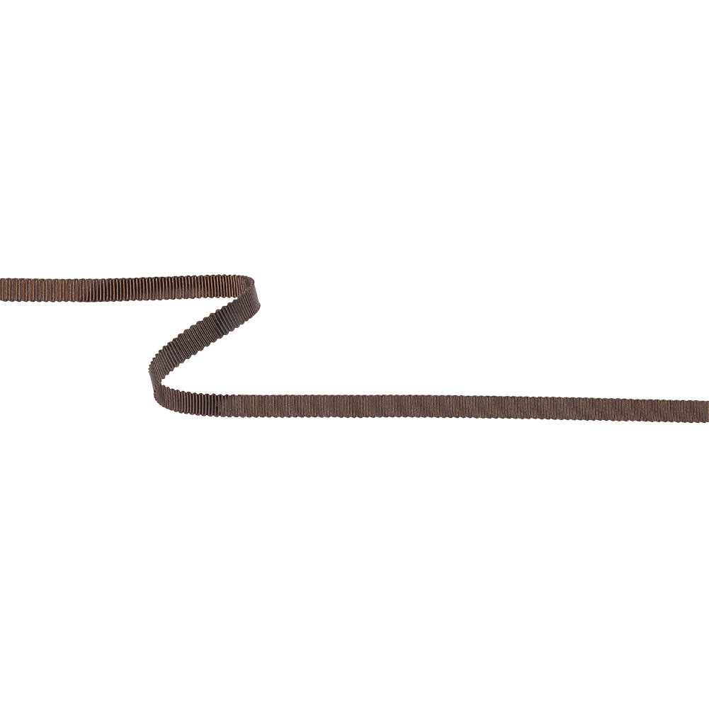 Dark Brown Recycled Polyester Petersham Grosgrain Ribbon - 6mm - Joann Fabrics