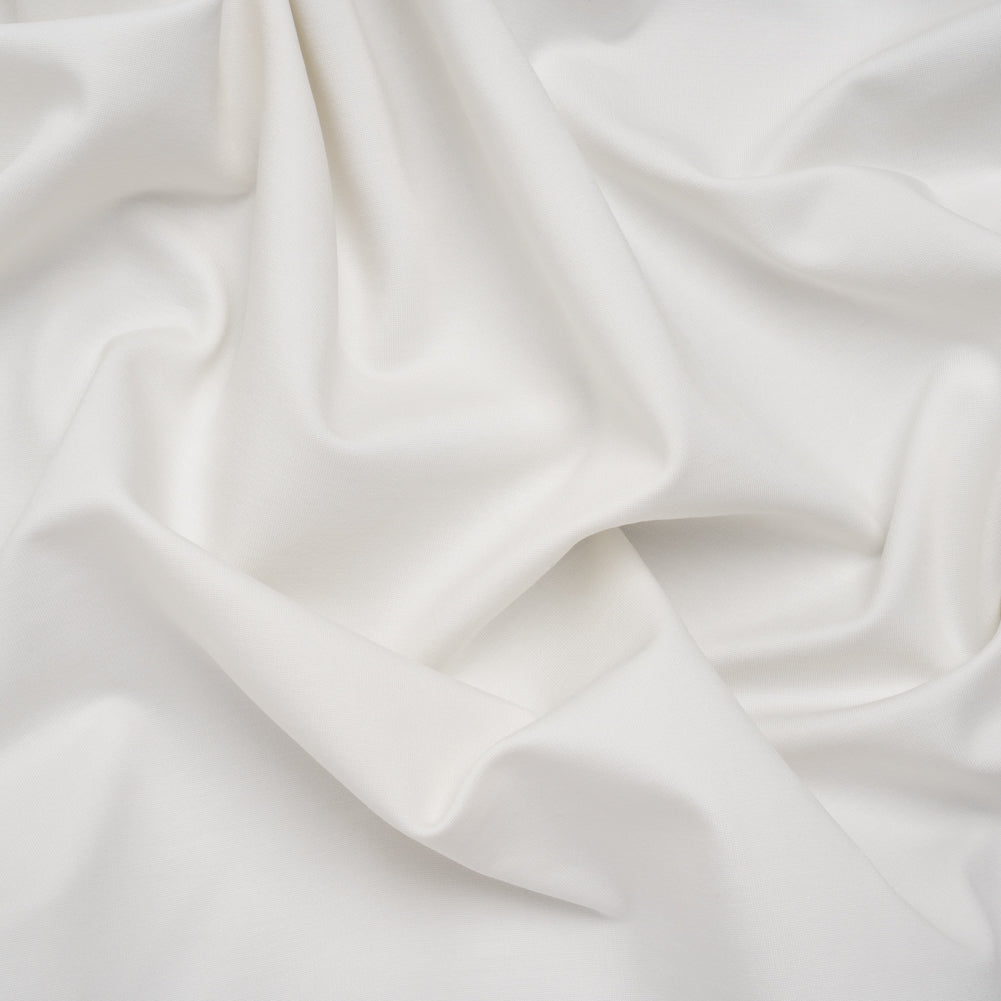 Stretch Viscose and Polyamide Ponte Knit - Off White - Famous Australian Designer Deadstock - Joann Fabrics
