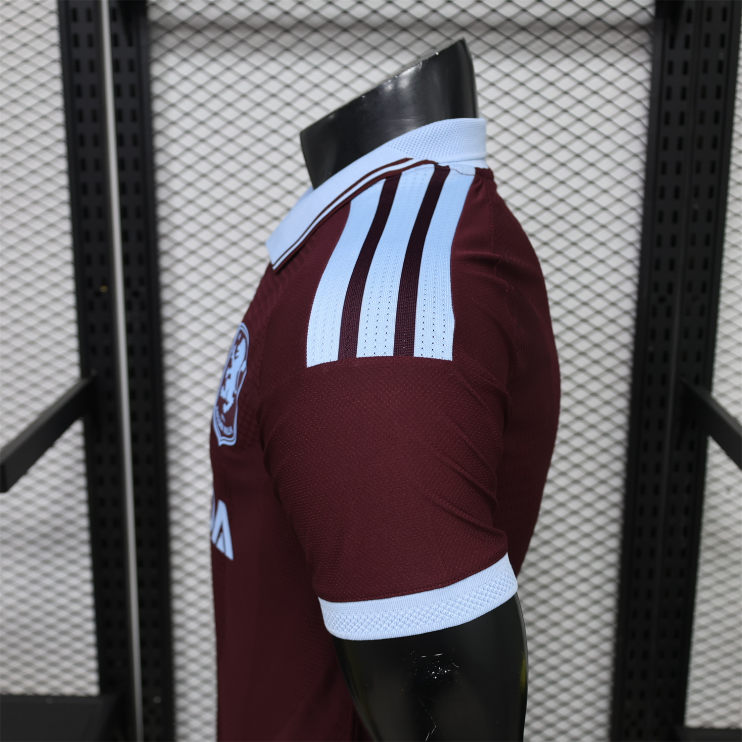 Aston Villa 26-27 Home JerseyWith Sponsors - Player Version - UnitedFutballJersey
