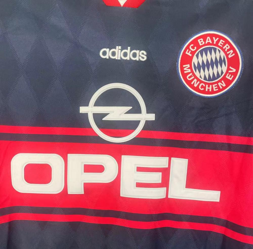1997/1999 Retro Bayern Munich Home Football Jersey Long Sleeve 1:1 Thai Quality