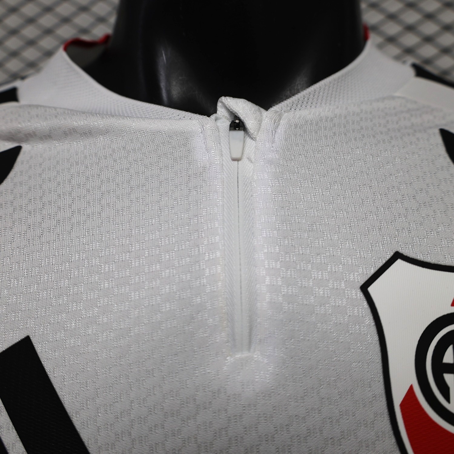 River Plate 26-27 White Red Long Sleeves Training Jersey - Player Version - UnitedFutballJersey
