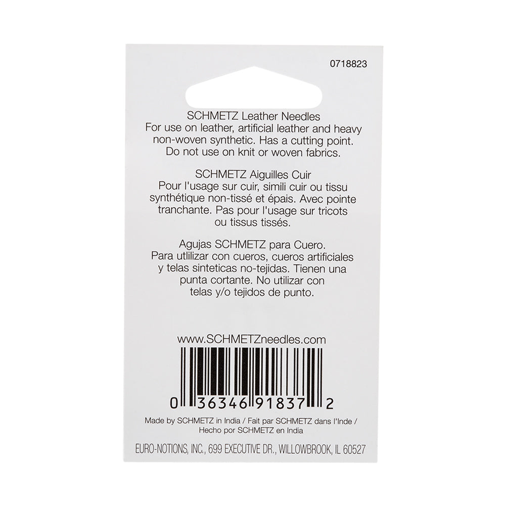 Schmetz Leather Machine Needles - 70/10 - 5 ct - Joann Fabrics