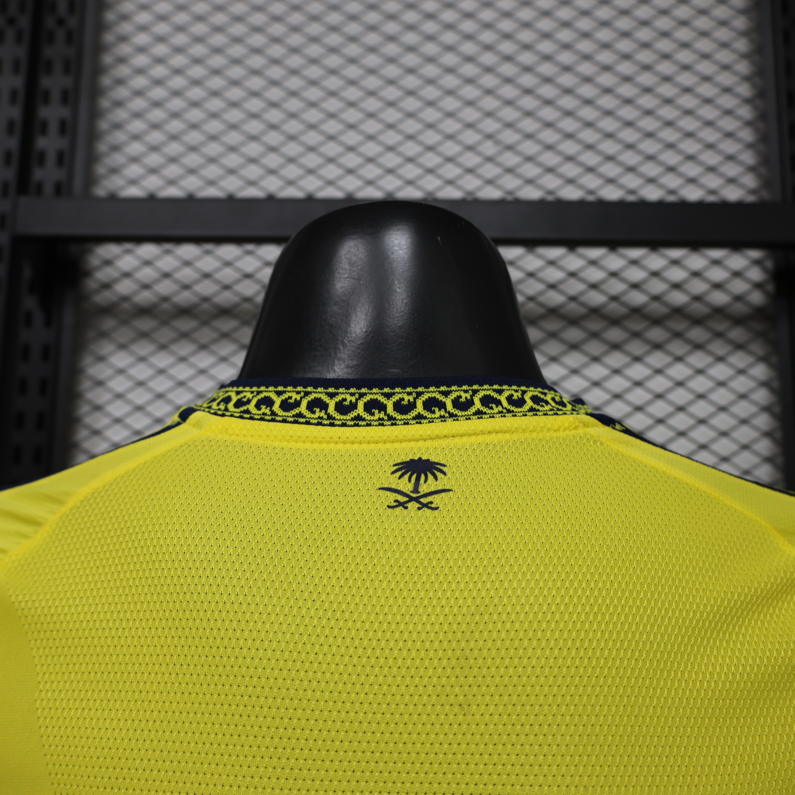 Al Nassr Riyadh Victory 26-27 Home Jersey With HUMAIN Sponsor - Player Version - UnitedFutballJersey