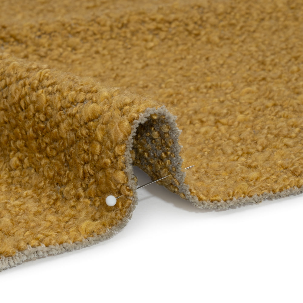 Mustard Fluffy Upholstery Boucle - Joann Fabrics