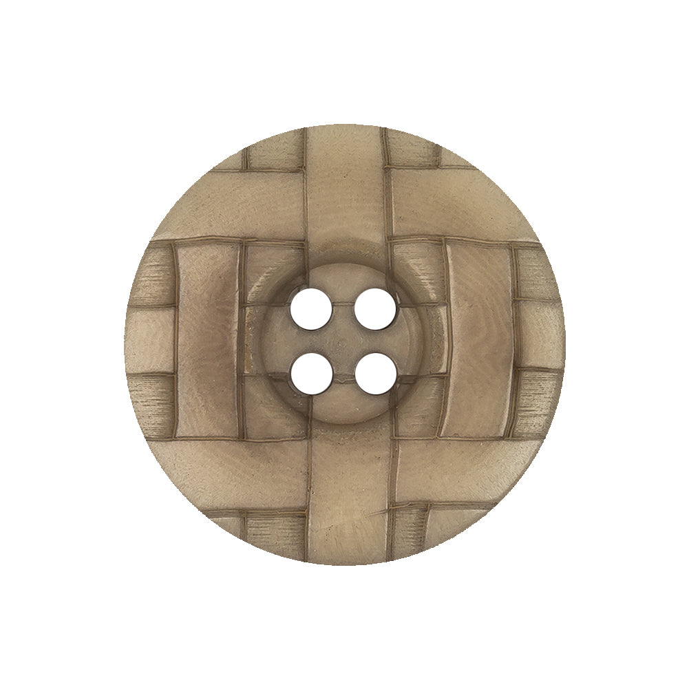 Cobble Stone Faux Basketweave 4-Hole Plastic Button - 40L/25.5mm - Joann Fabrics