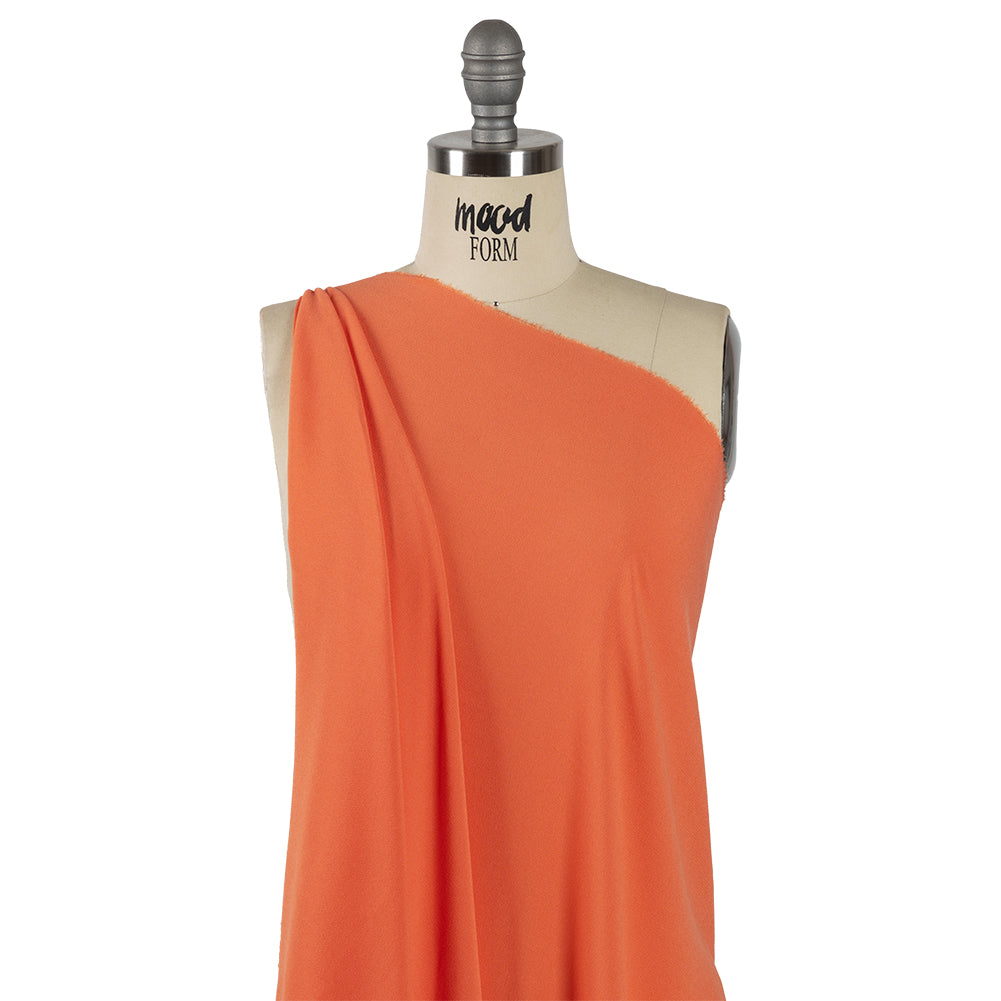Sustainable Viscose Crepe - Persimmon - Mood Exclusive Arlo Collection - Joann Fabrics