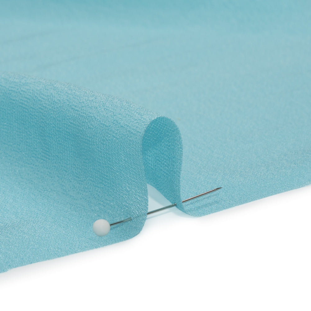 Famous Australian Designer Sky Blue Viscose Georgette - Joann Fabrics