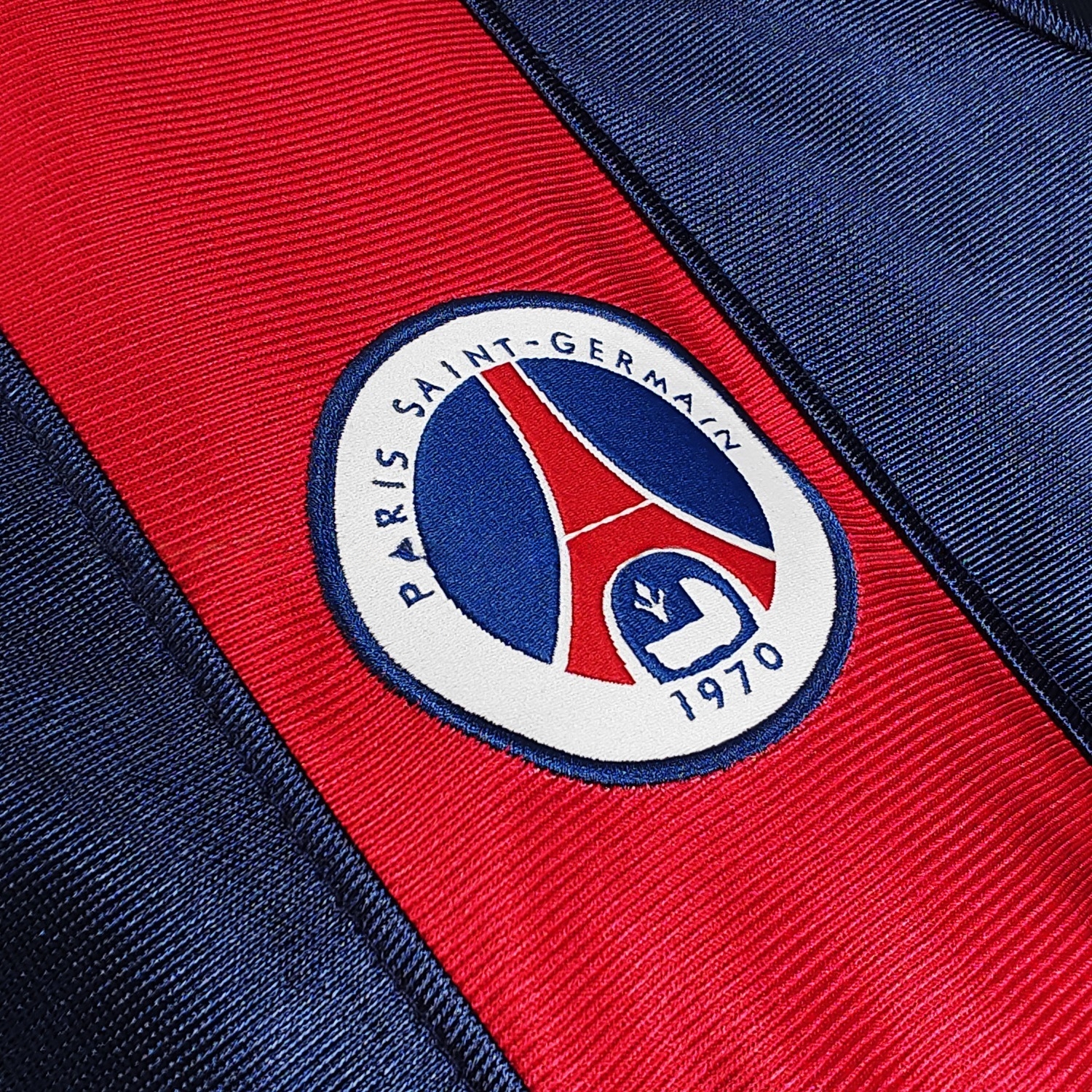 Retro Paris Saint-Germain PSG 2001-02 Home Long Sleeves Jersey - UnitedFutballJersey