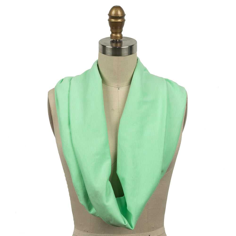 Neon Mint Tubular Cotton Jersey - Joann Fabrics