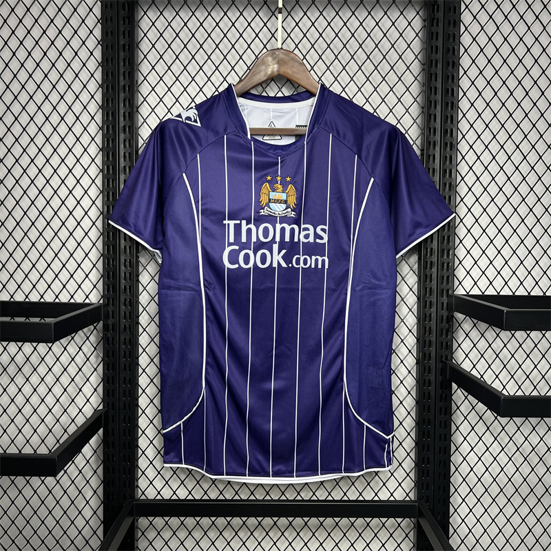2007/2008 Retro Manchester City Away Football Shirt 1:1 Thai Quality
