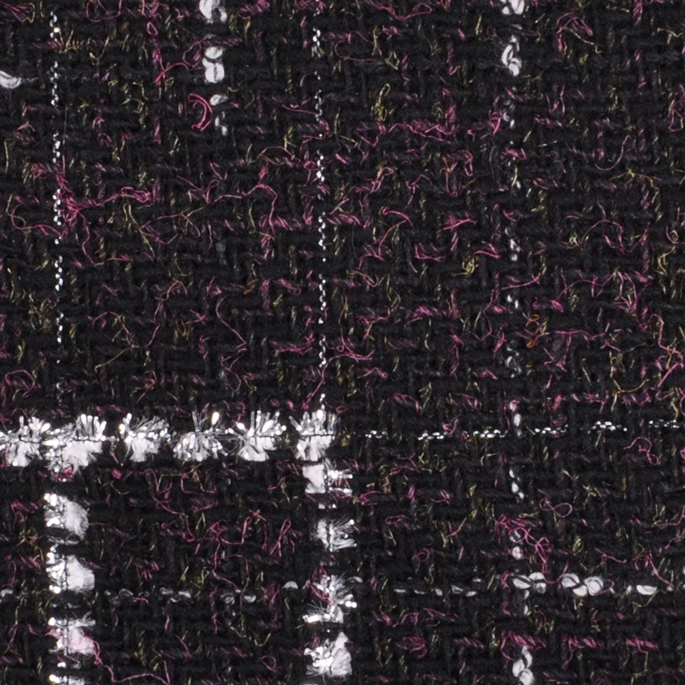 Black/White/Silver Solid Woven - Joann Fabrics