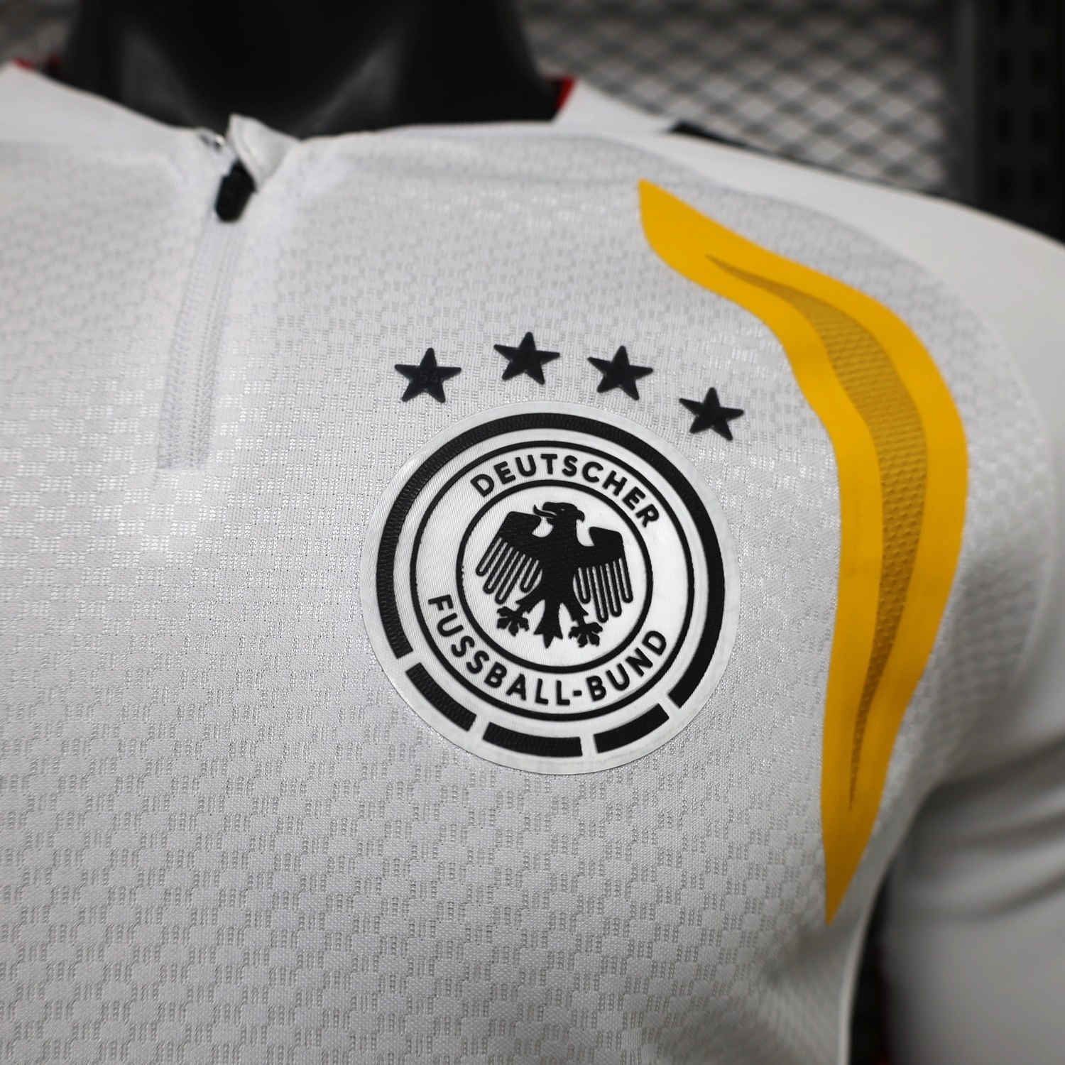 Germany 2026 White Long Sleeves Training Jersey - Player Version - UnitedFutballJersey