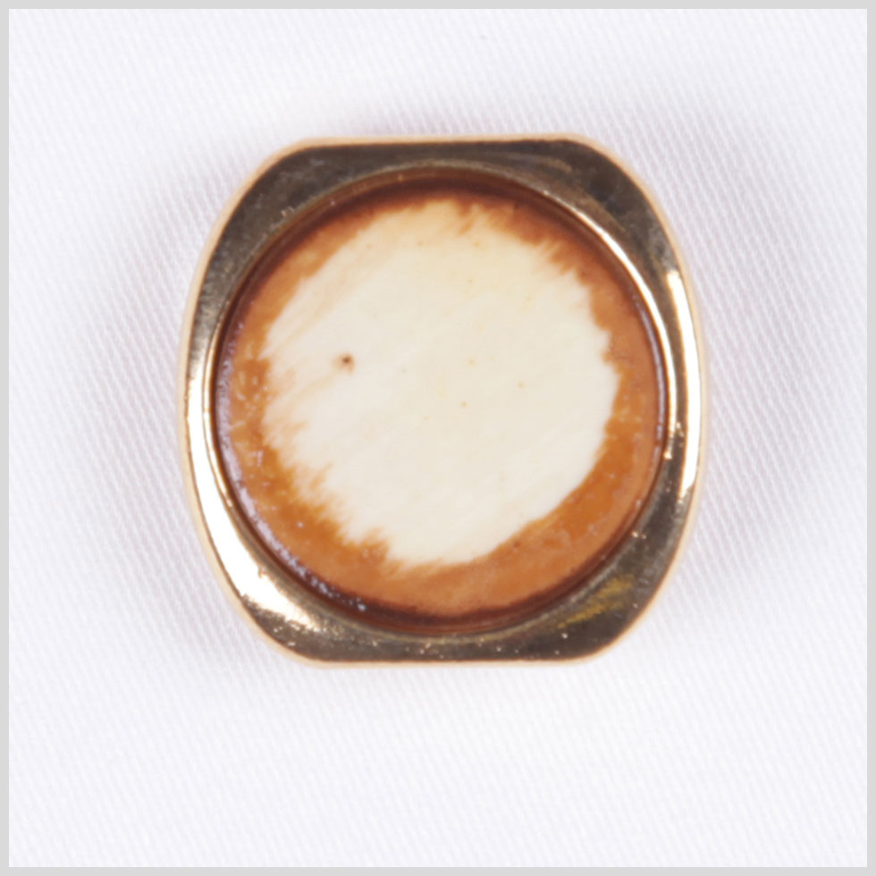Gold Beige Metal Button - 40L/25.5mm - Joann Fabrics