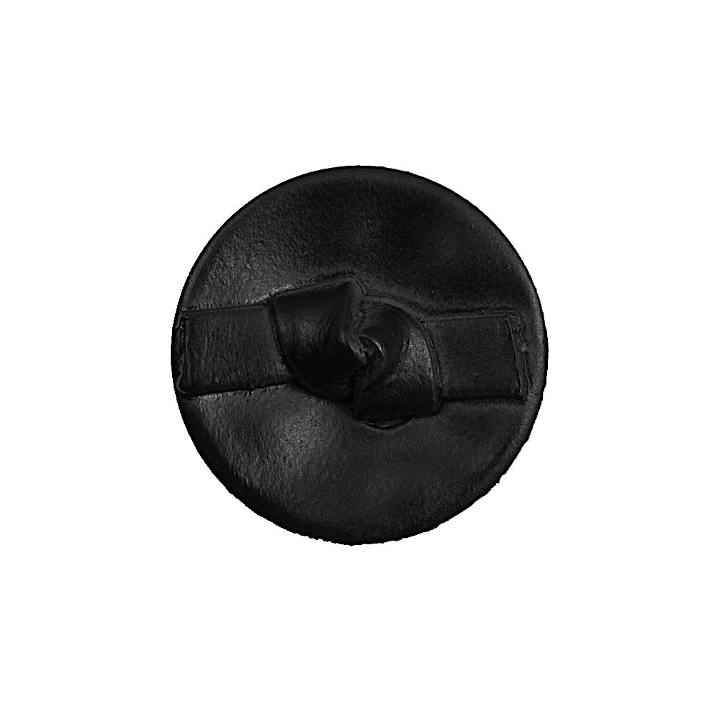 Black Knotted Plastic Button - 36L/23mm - Joann Fabrics
